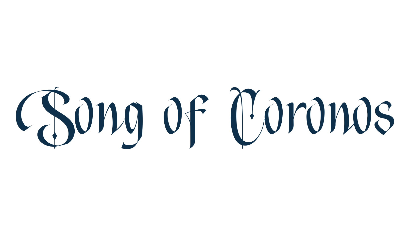 Song of Coronos, medieval font preview