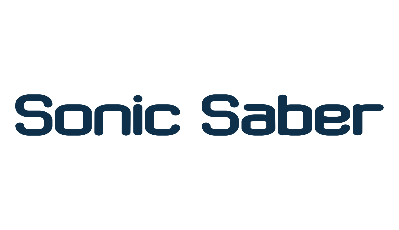 Sonic Saber, basic sans serif font preview