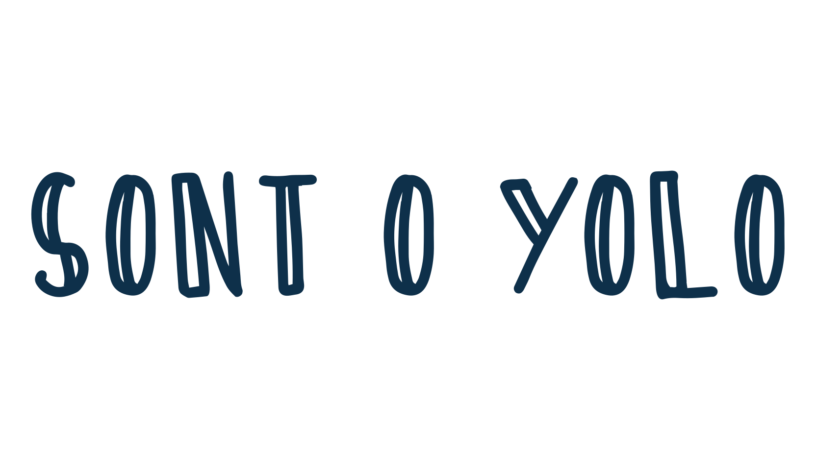 Sont O Yolo, fancy various decorative font preview