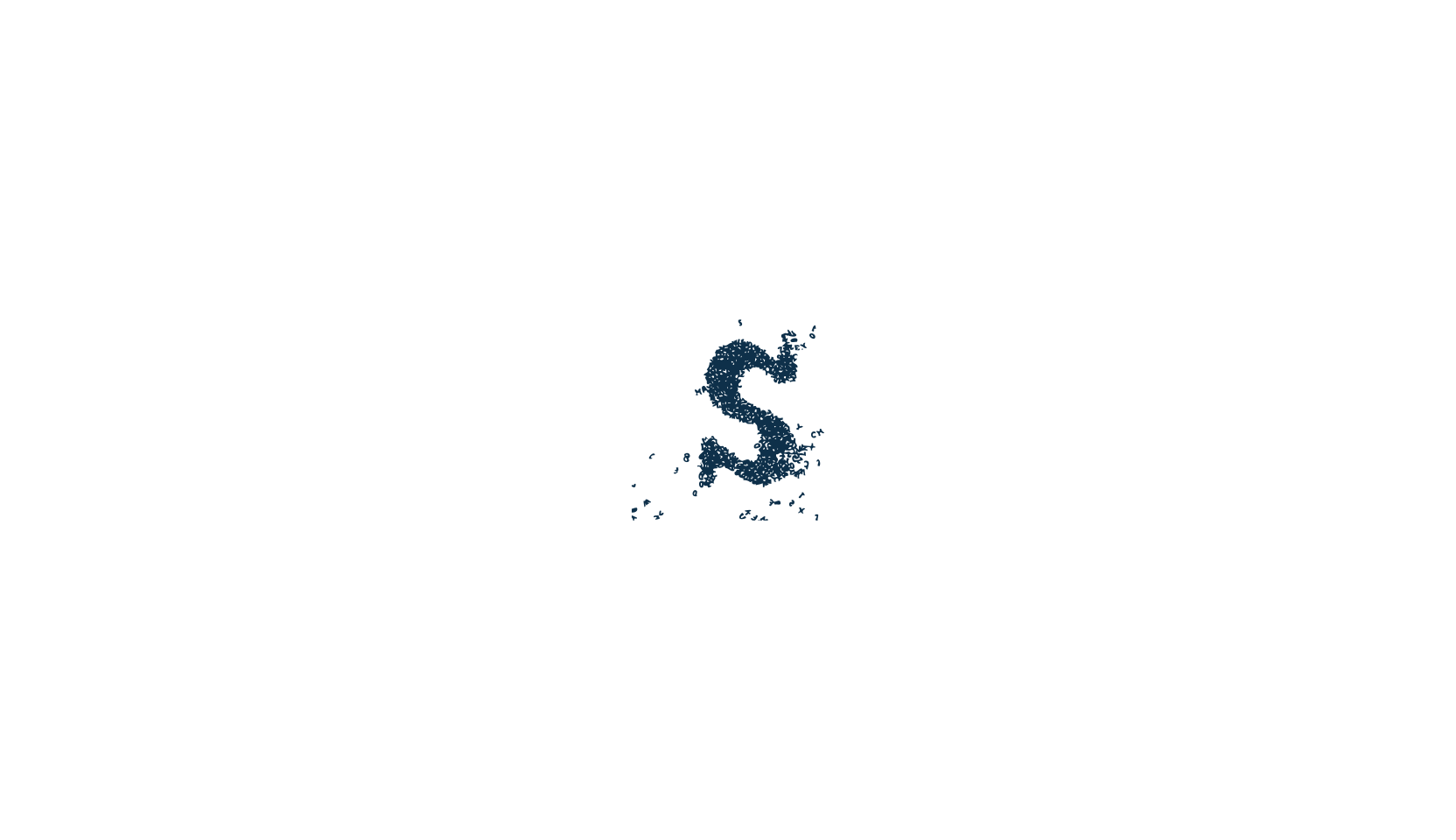 Sopa de letras, fancy decorative font preview