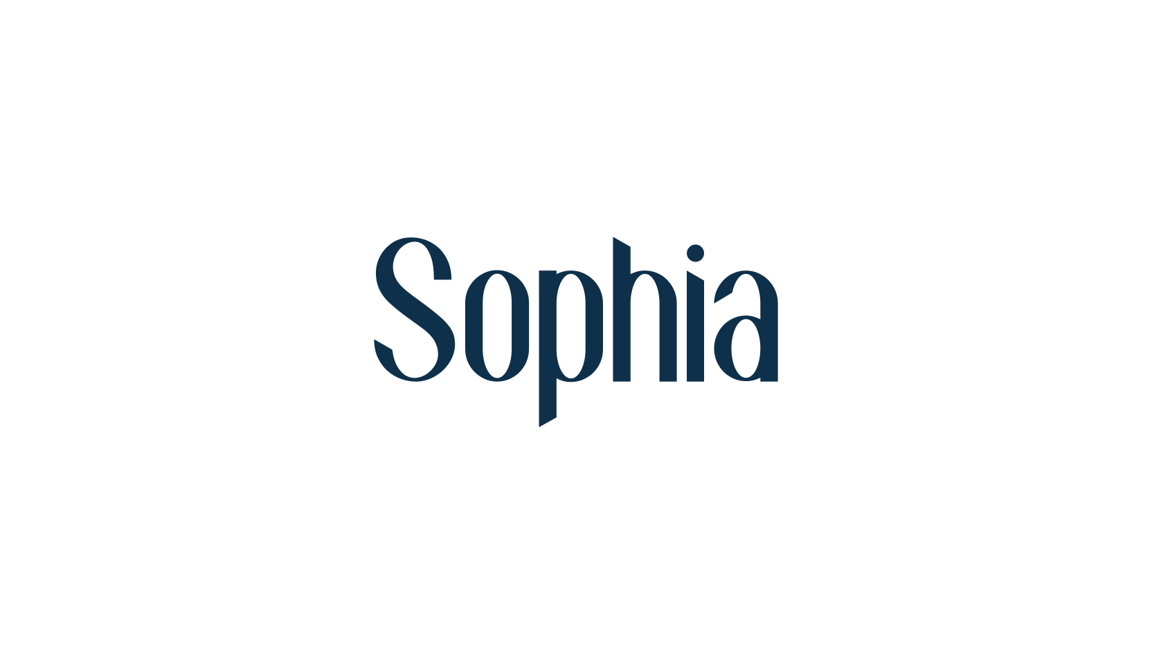 Sophia, retro font preview