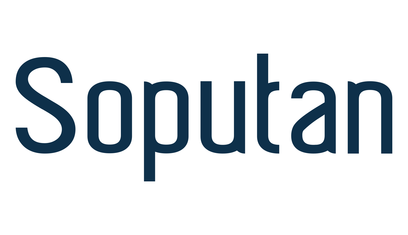 Soputan, sans serif font preview