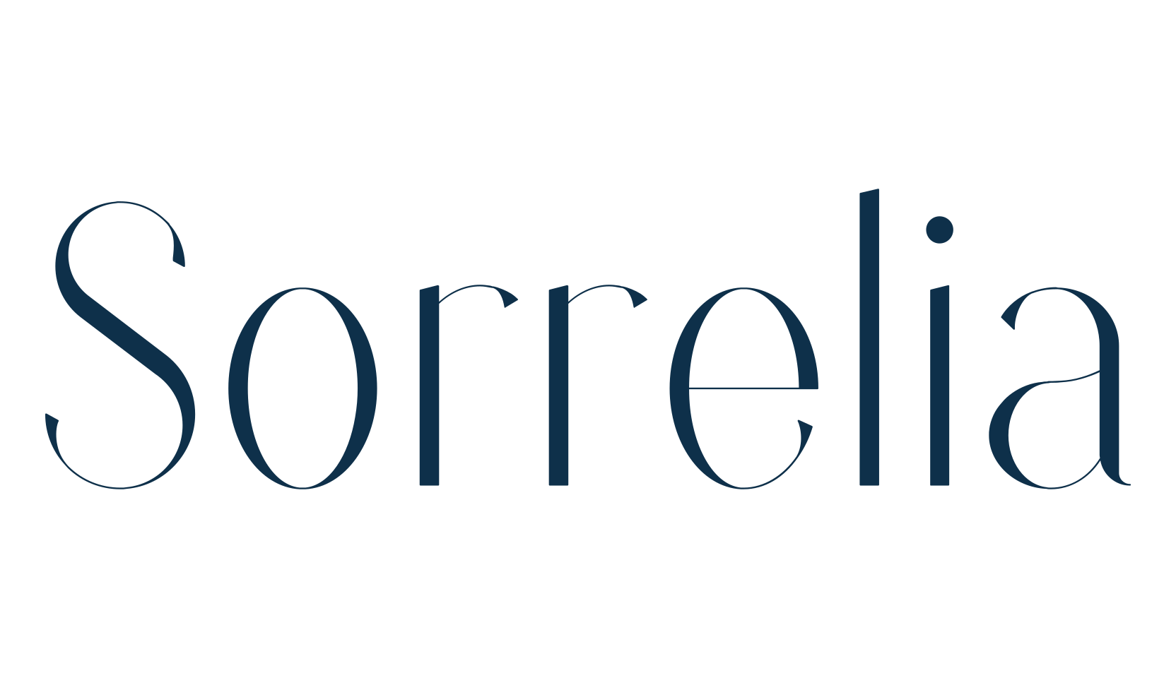 Sorrelia, basic serif font preview