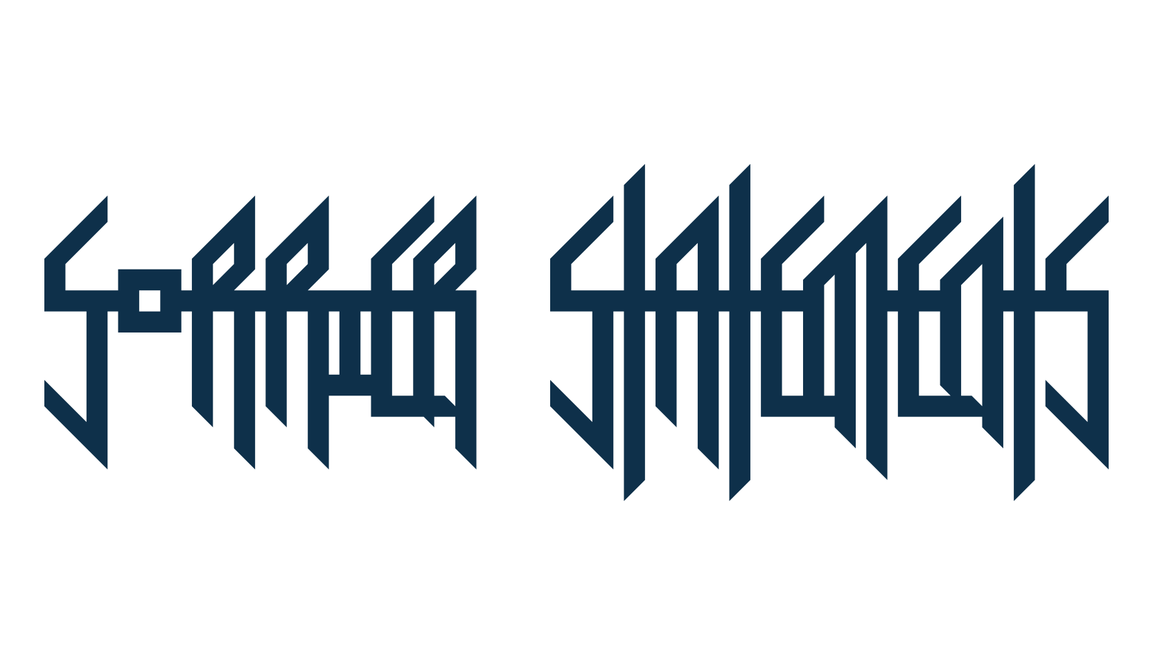 Sorrier Statements, modern font preview