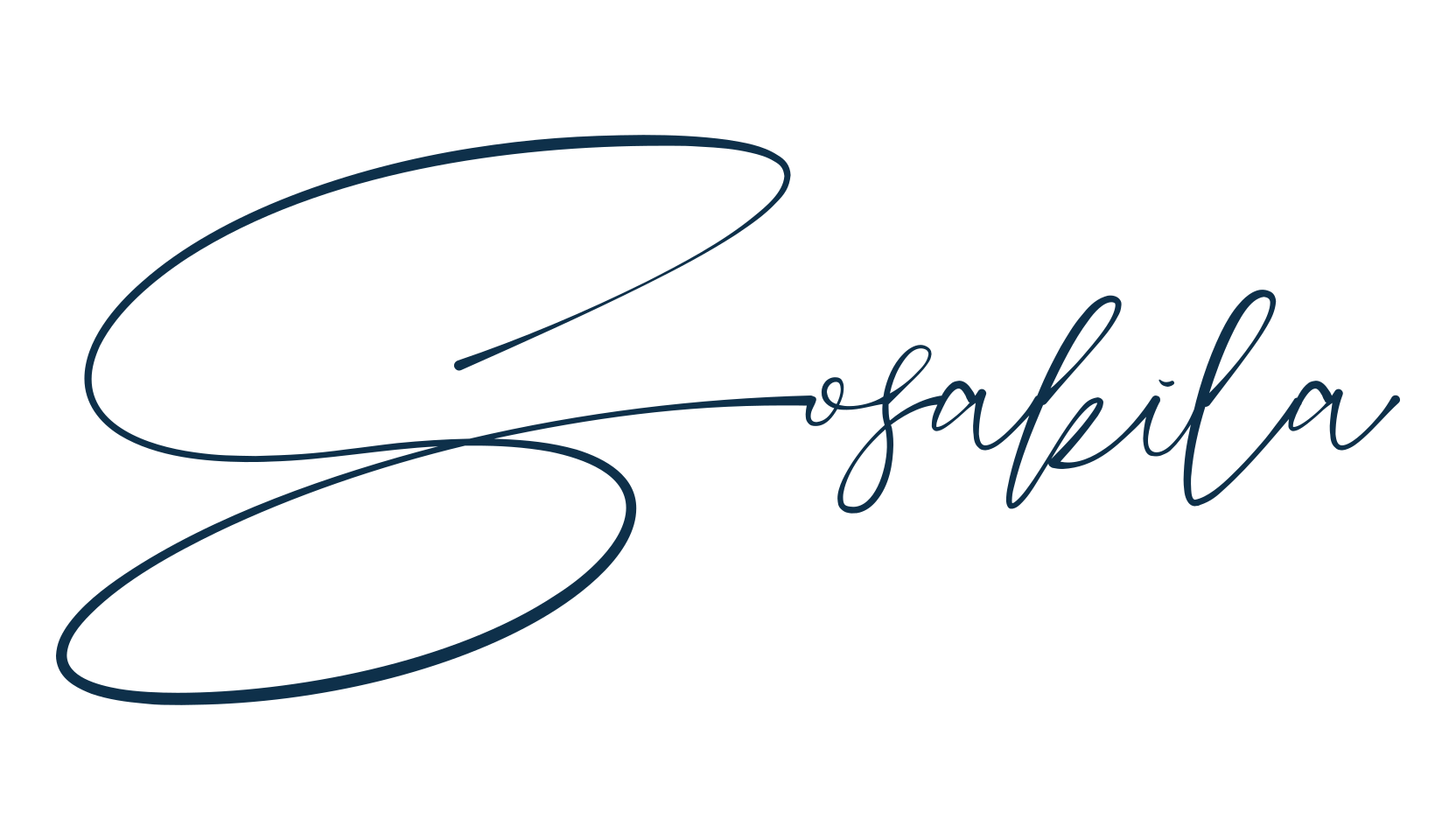 Sosakila, script handwritten fancy decorative calligraphy font preview