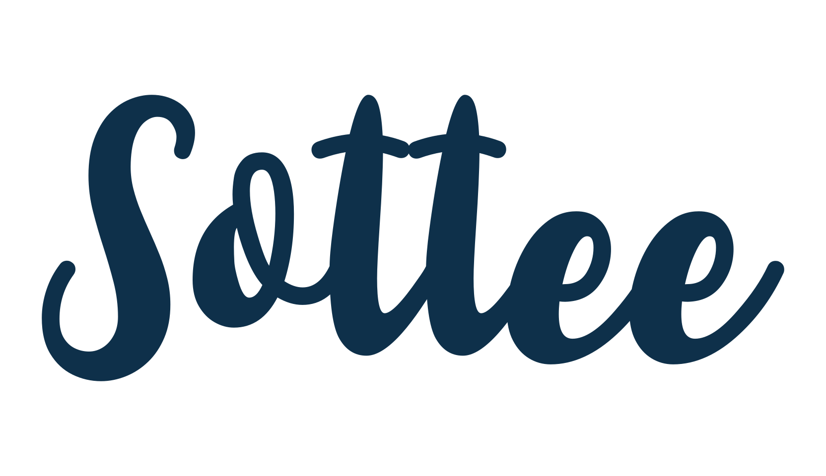 Sottee, fancy various decorative script calligraphy font preview