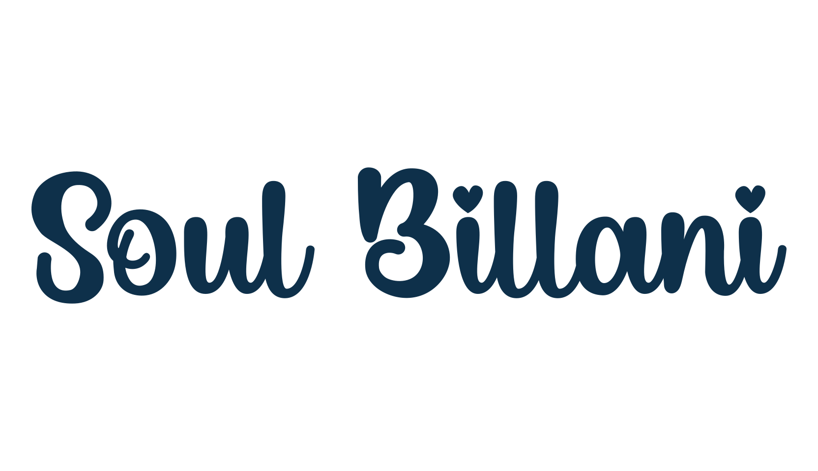 Soul Billani, cartoon font preview