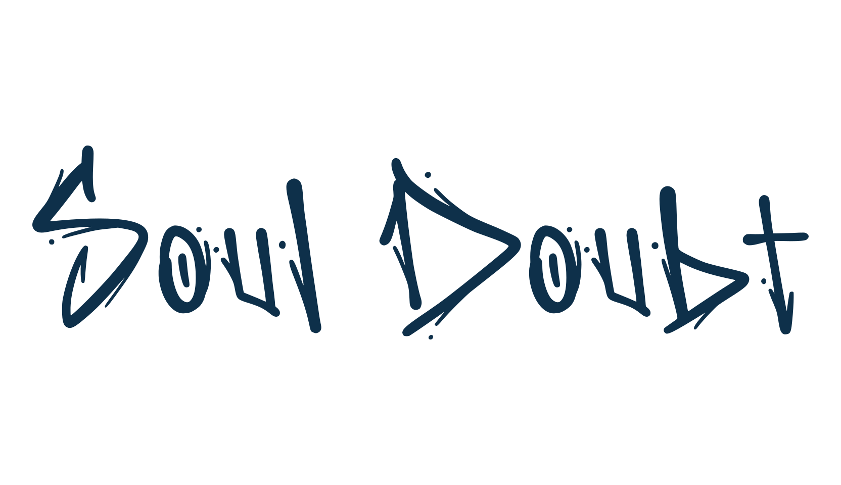 Soul Doubt, graffiti font preview