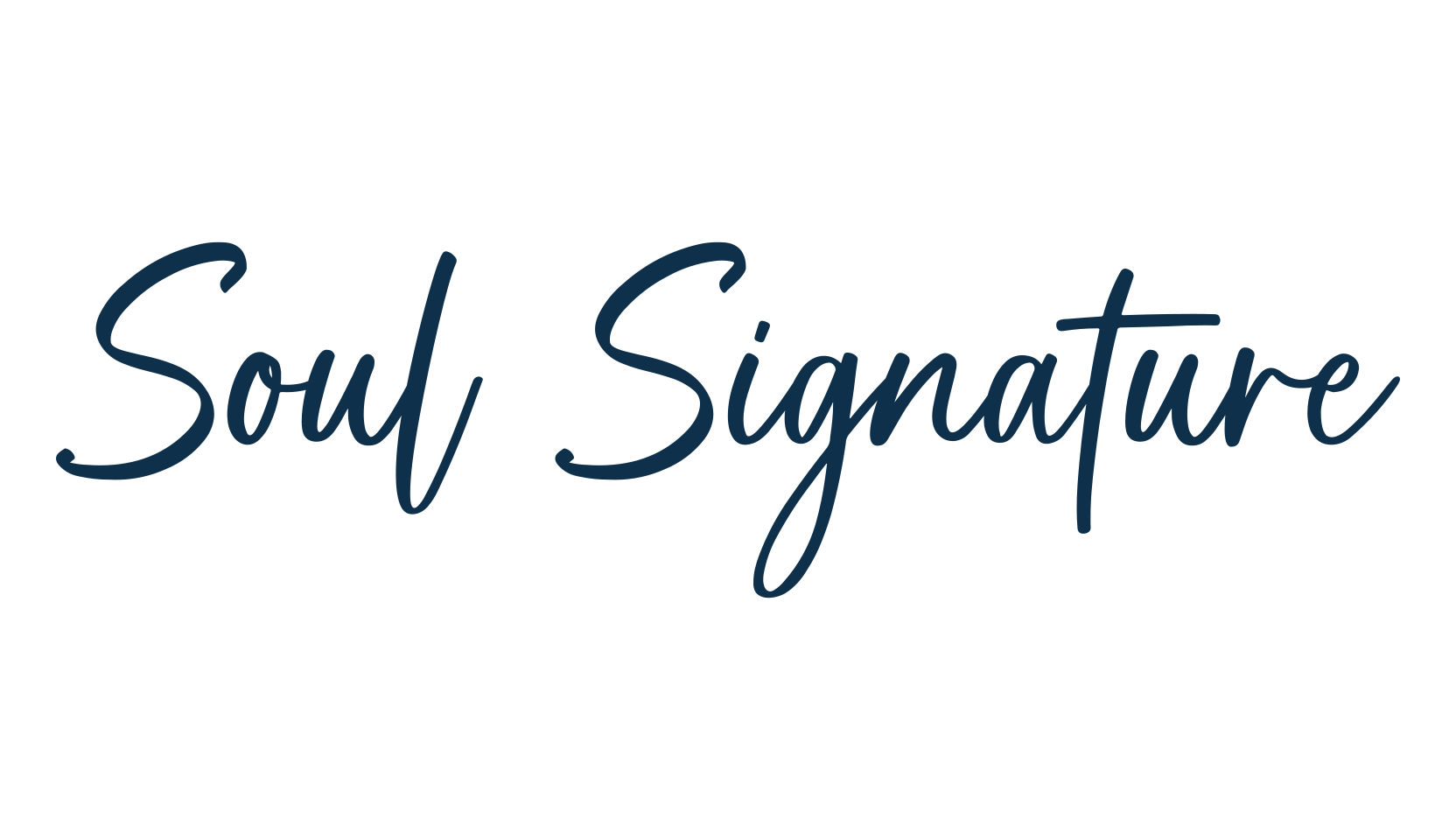 Soul Signature, handwriting font preview