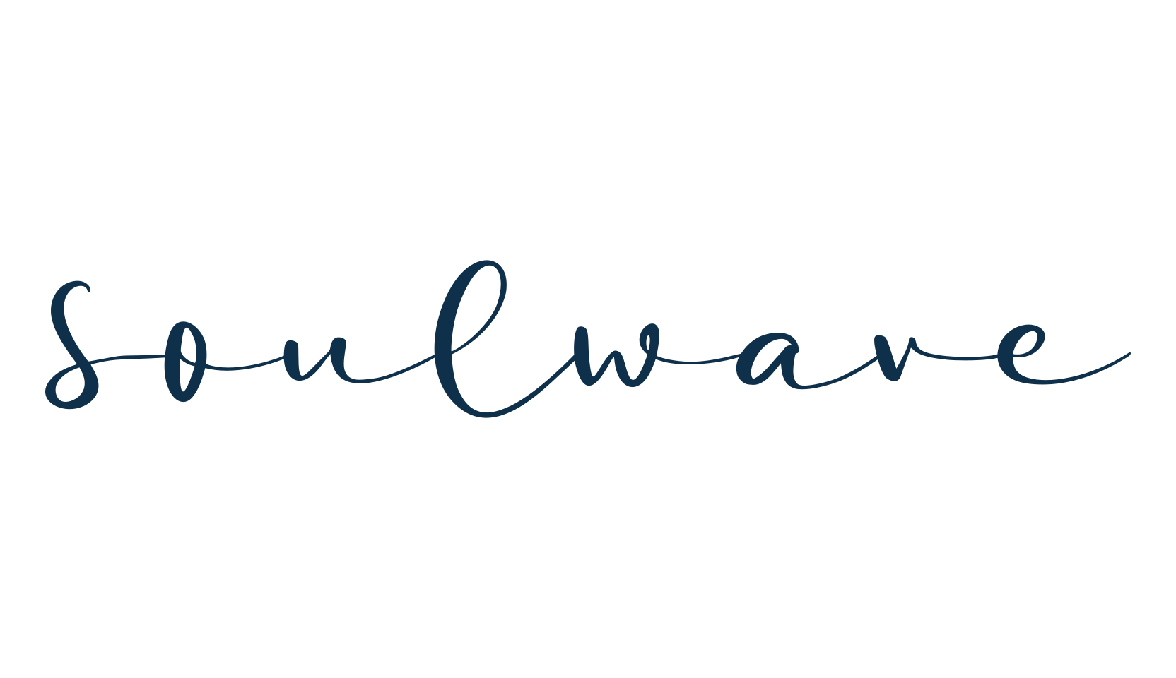 Soulwave, handwriting font preview
