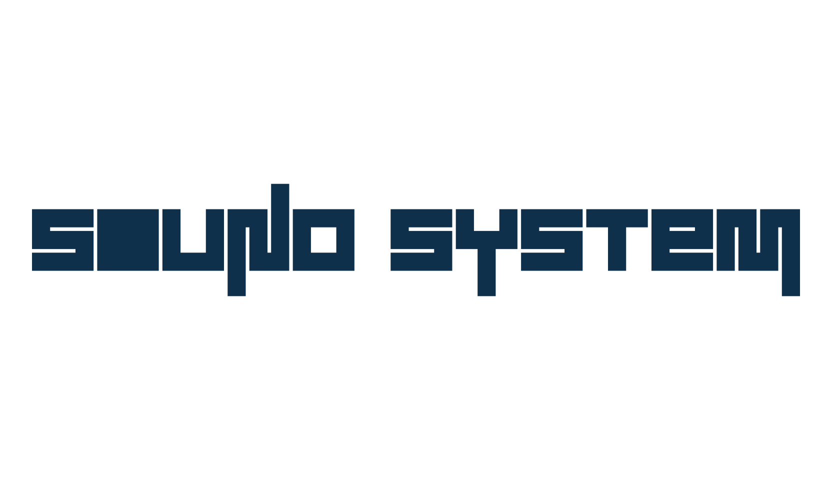 Sound System, square font preview