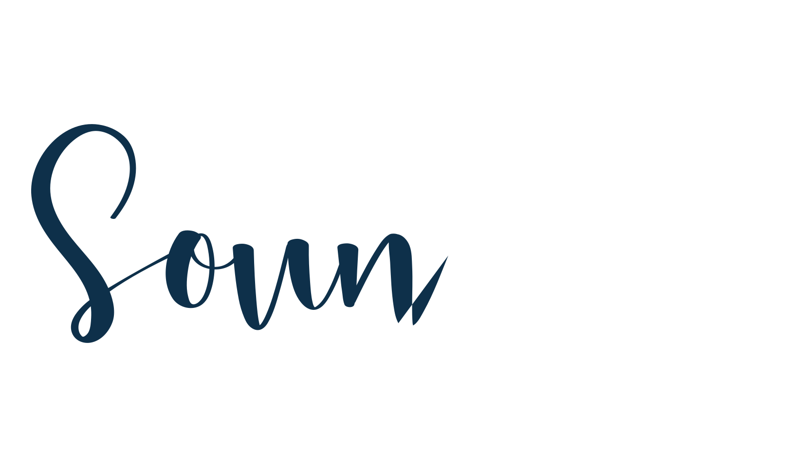 Sountime, fancy decorative font preview