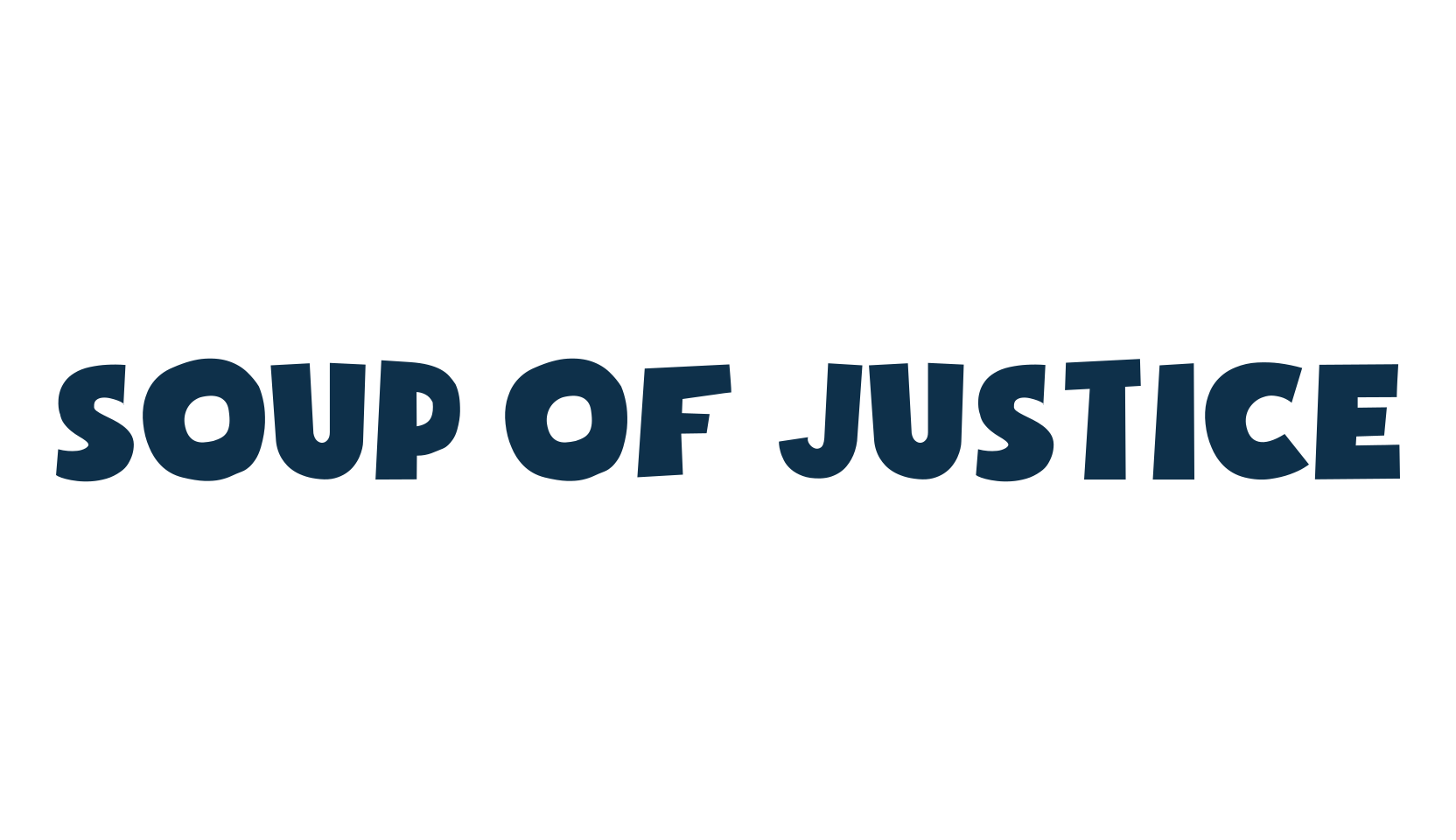 Soup of Justice, cartoon font preview