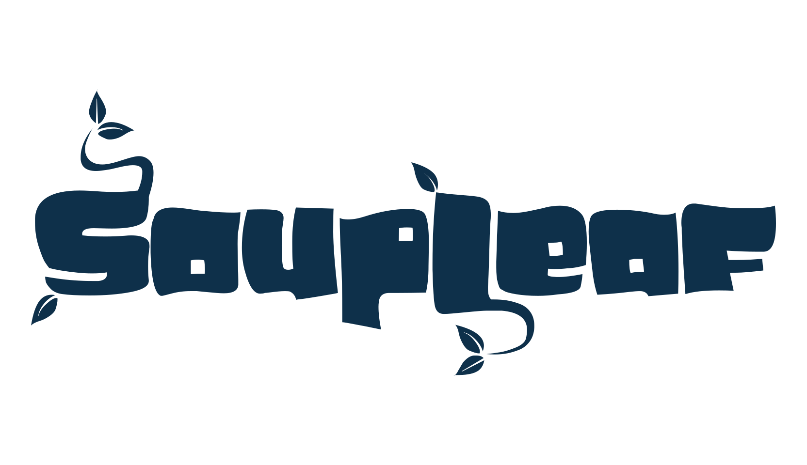 SoupLeaf, script graffiti fancy decorative calligraphy font preview