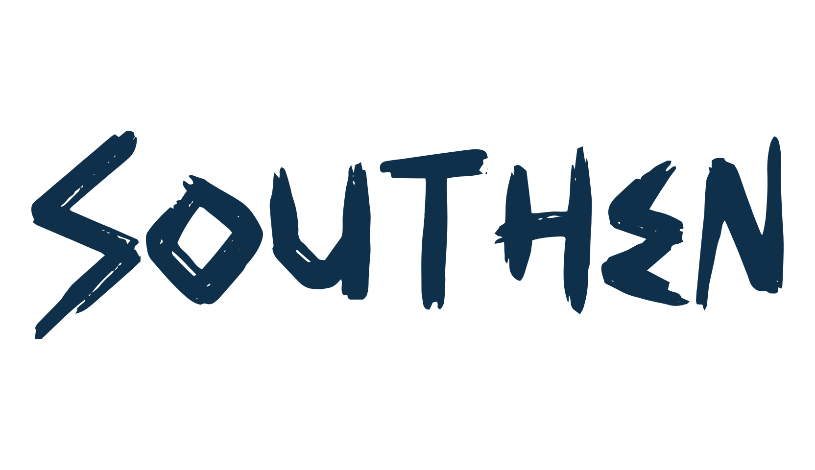Southen, brush font preview