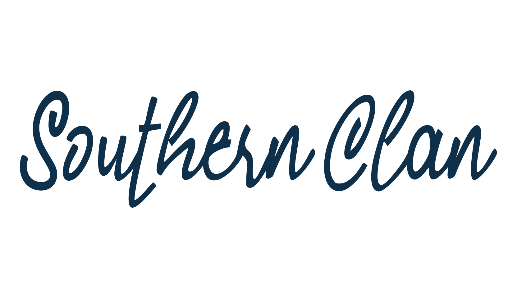 Southern Clan, fancy decorative font preview