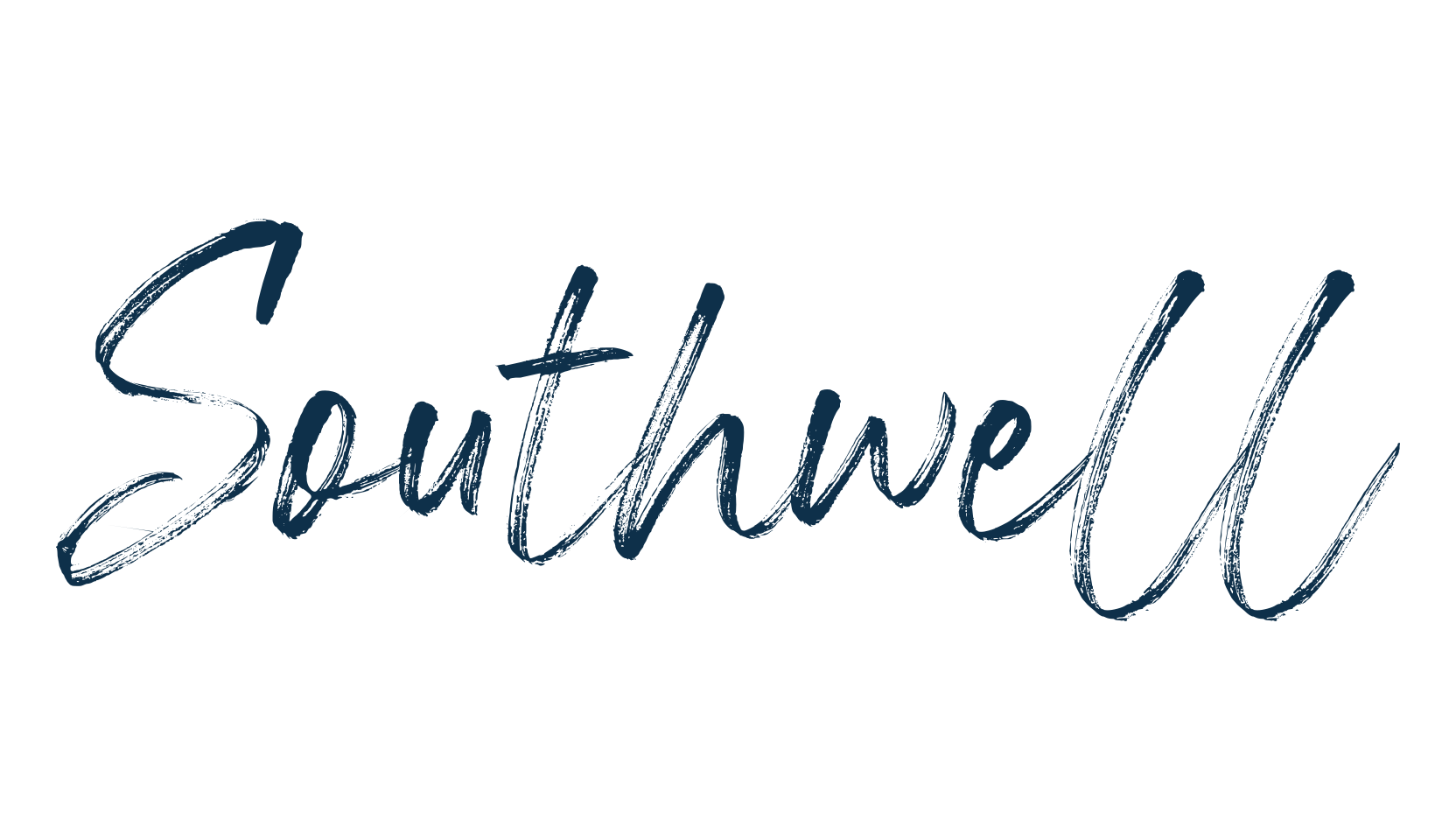 Southwell, brush font preview