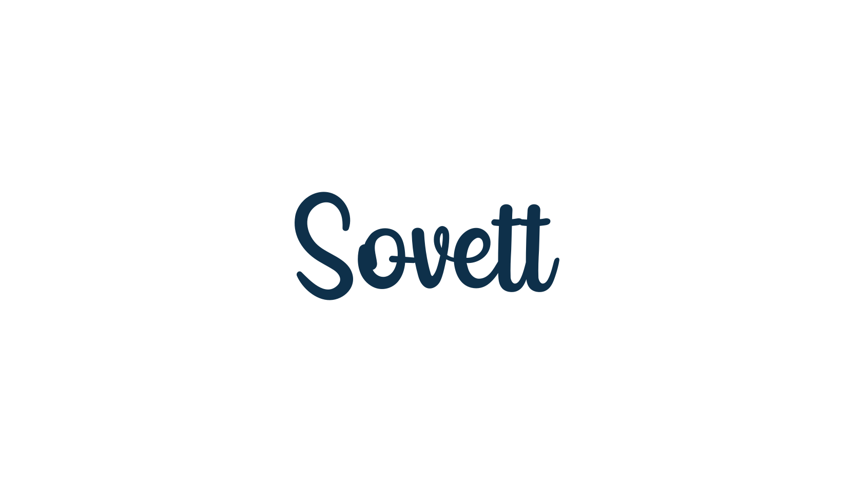 Sovett, handwriting font preview