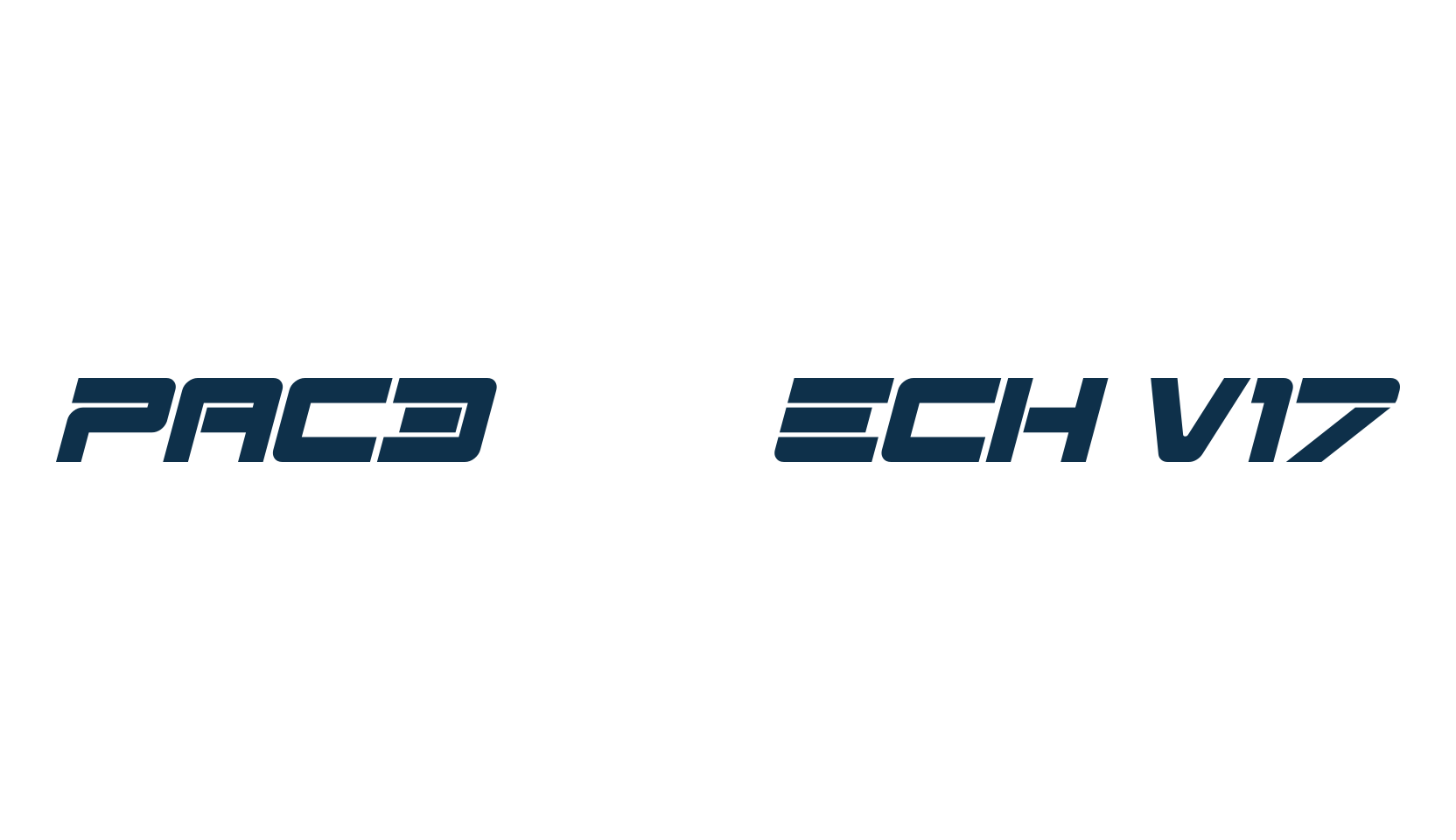 Spac3 - Tech v17, techno sci-fi font preview