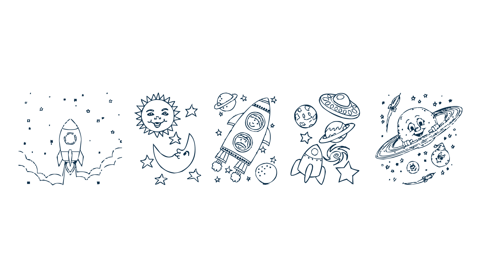 Space (space-4), fancy decorative font preview