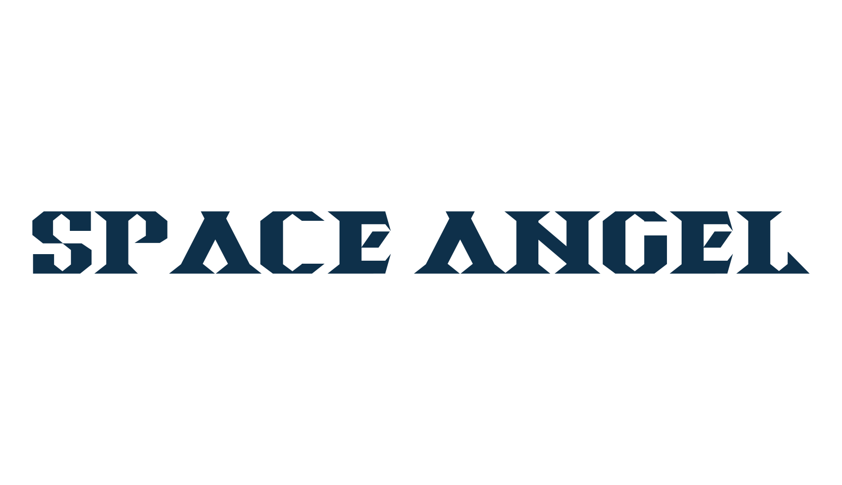 Space Angel, techno sci-fi font preview