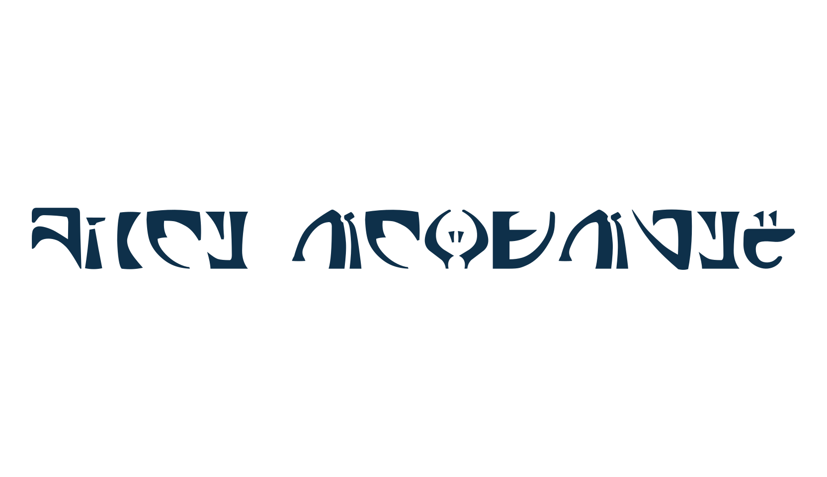 Space Encounter, display market font preview