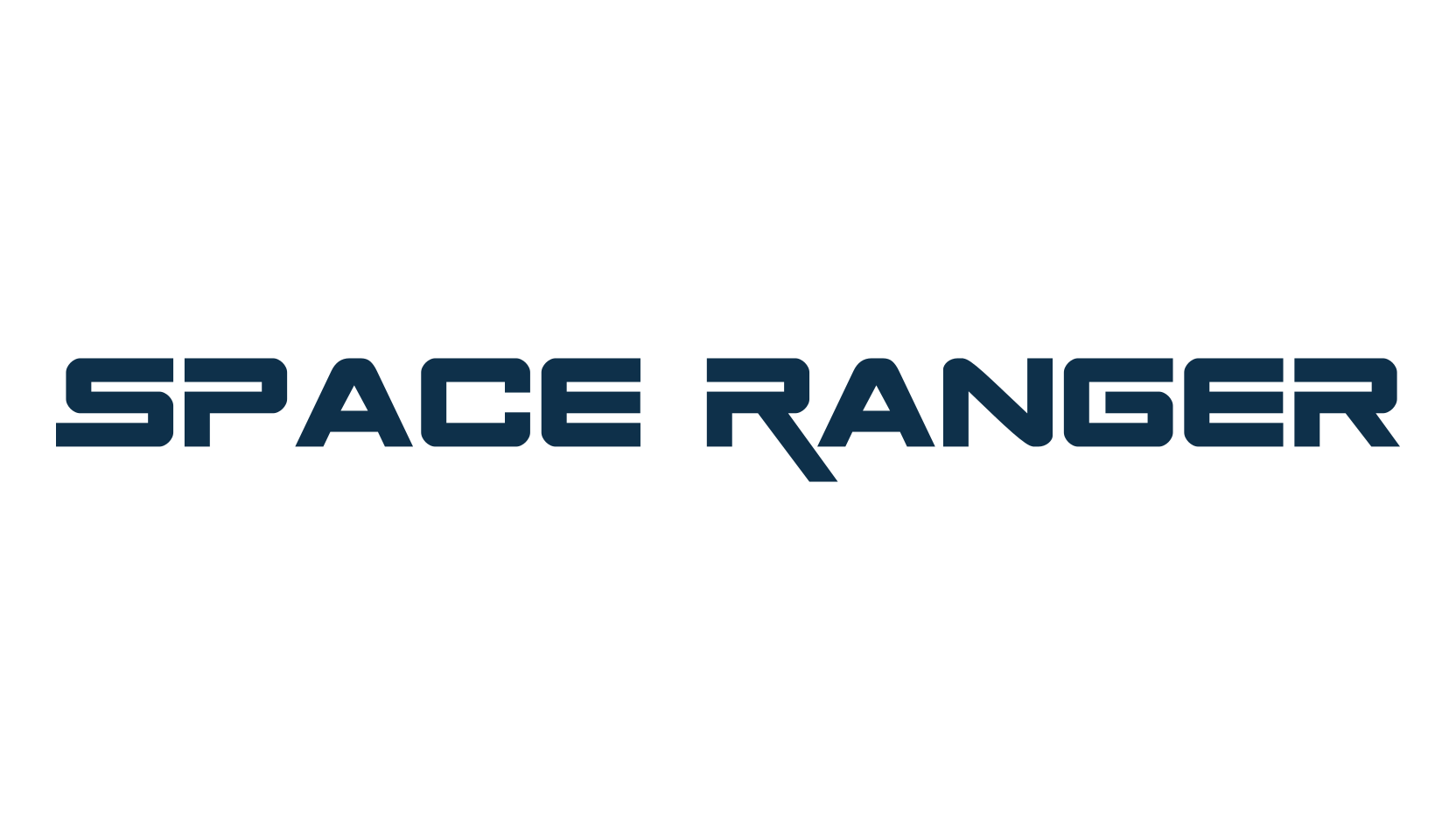 Space Ranger, techno sci-fi font preview