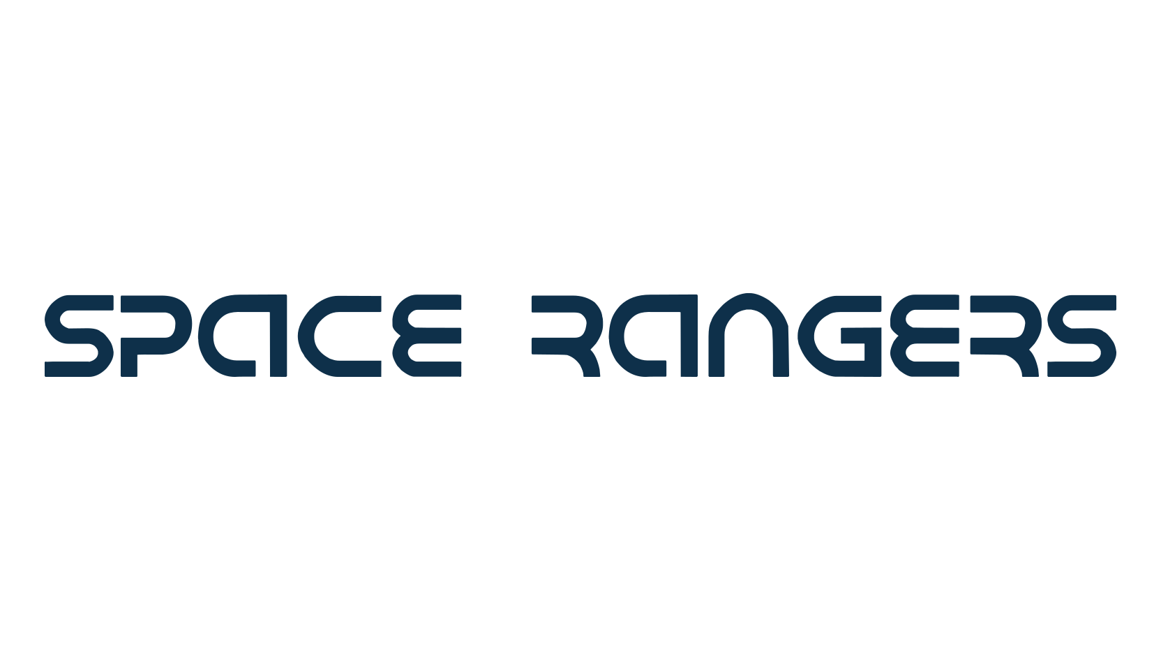 Space Rangers, techno sci-fi font preview