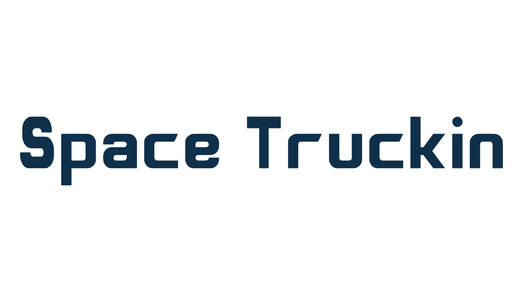 Space Truckin, fancy various basic font preview