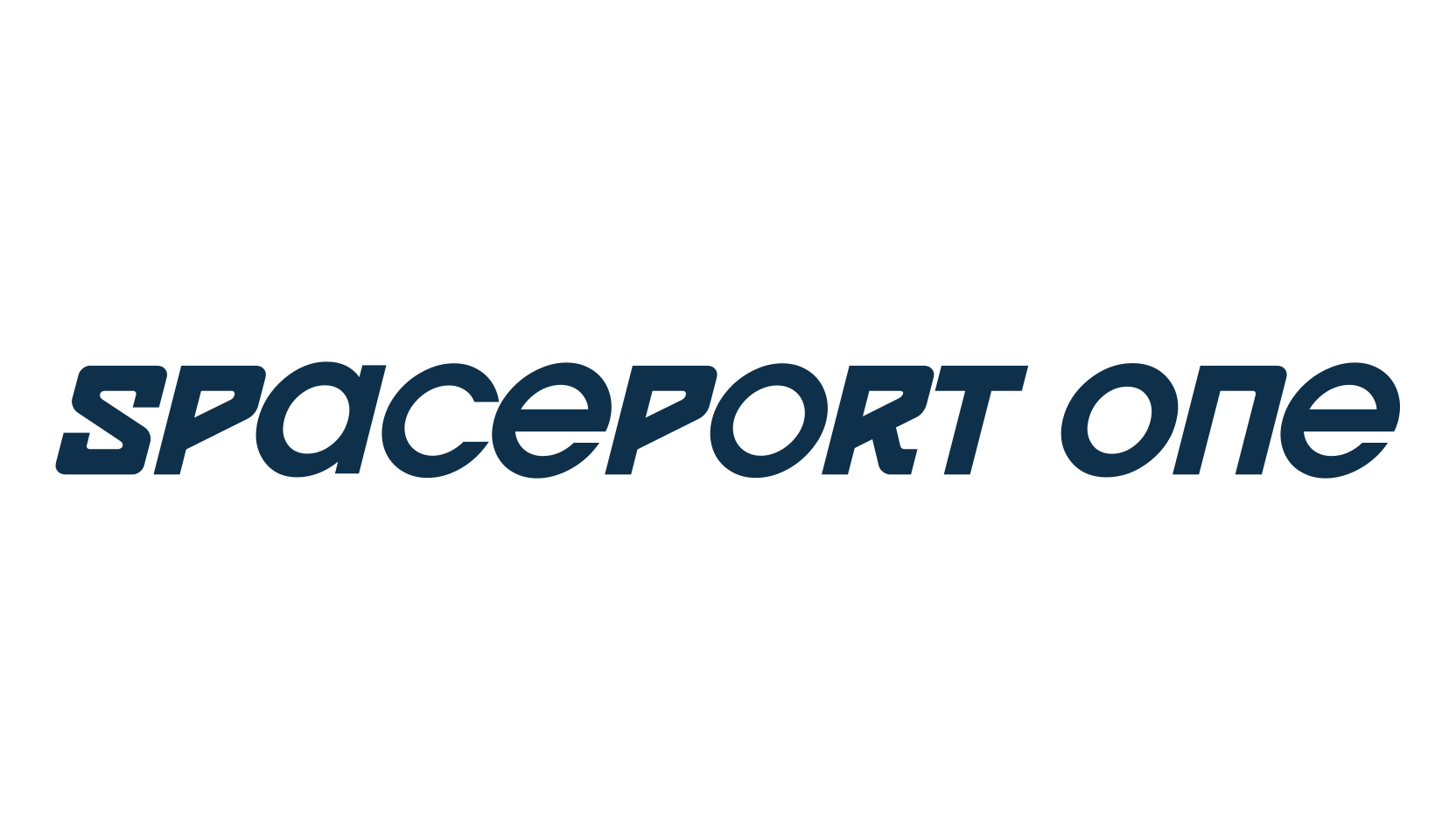 Spaceport One, techno sci-fi font preview