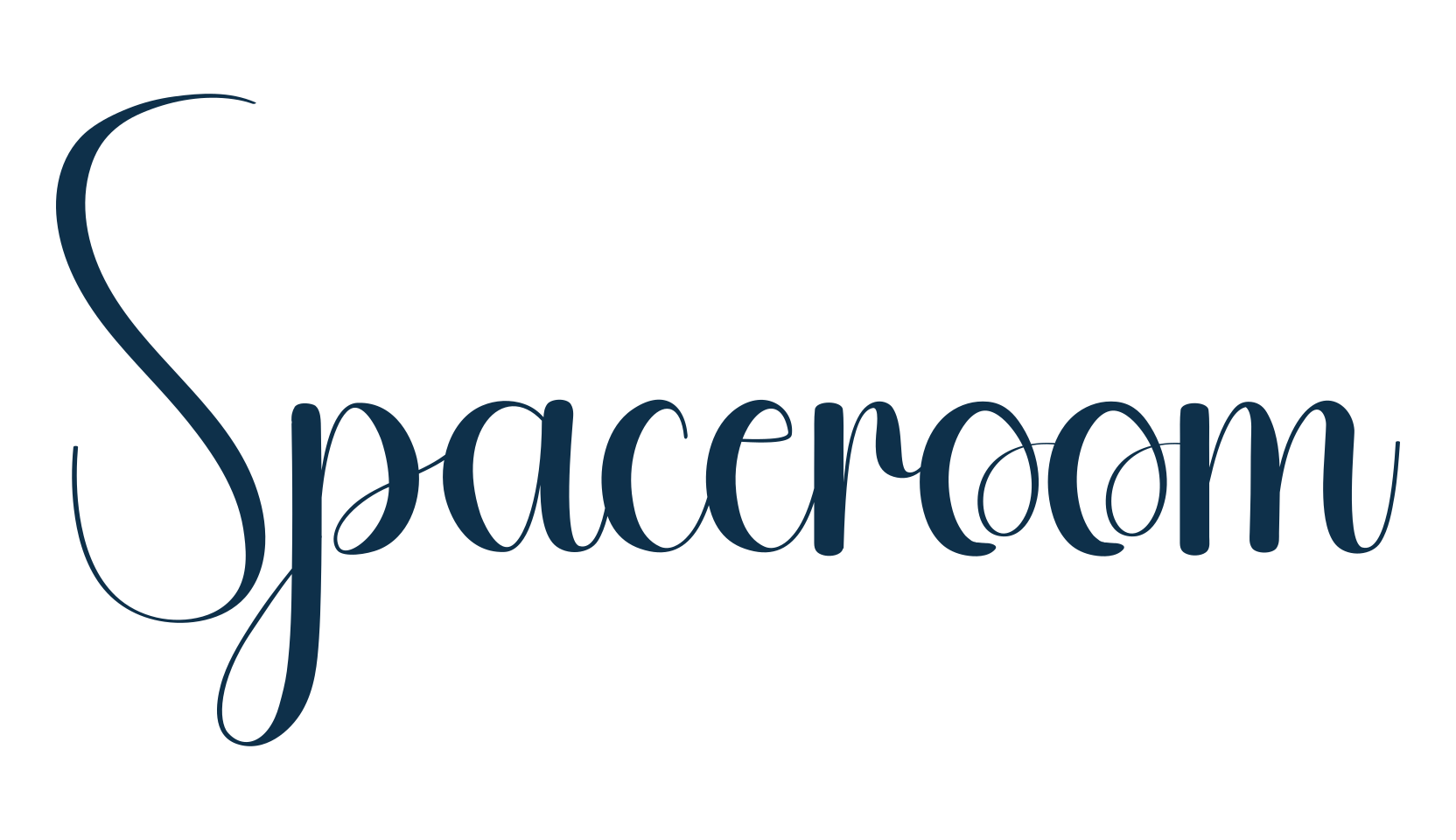 Spaceroom, fancy various decorative script calligraphy font preview