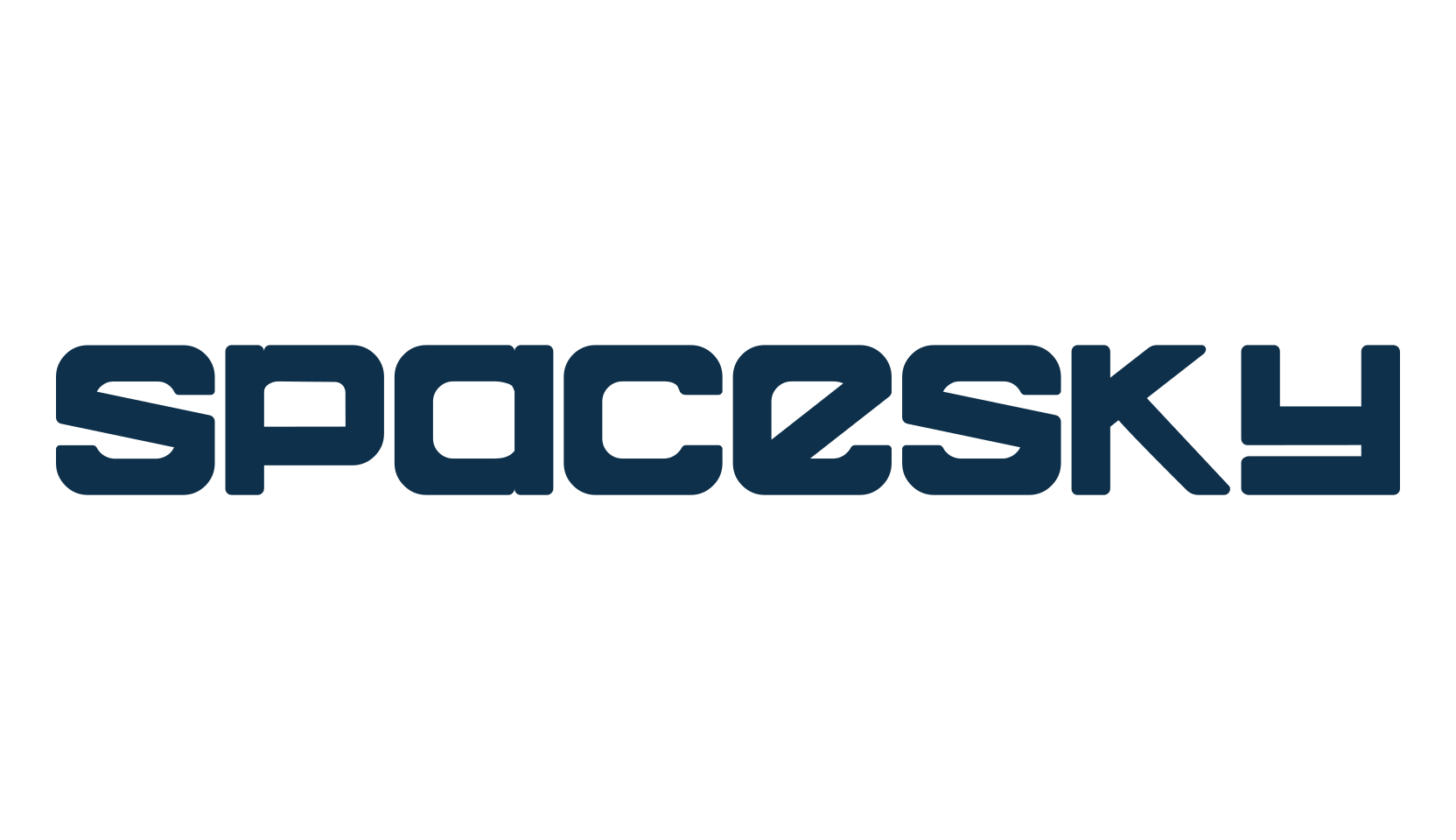 Spacesky, fancy various techno sci-fi font preview