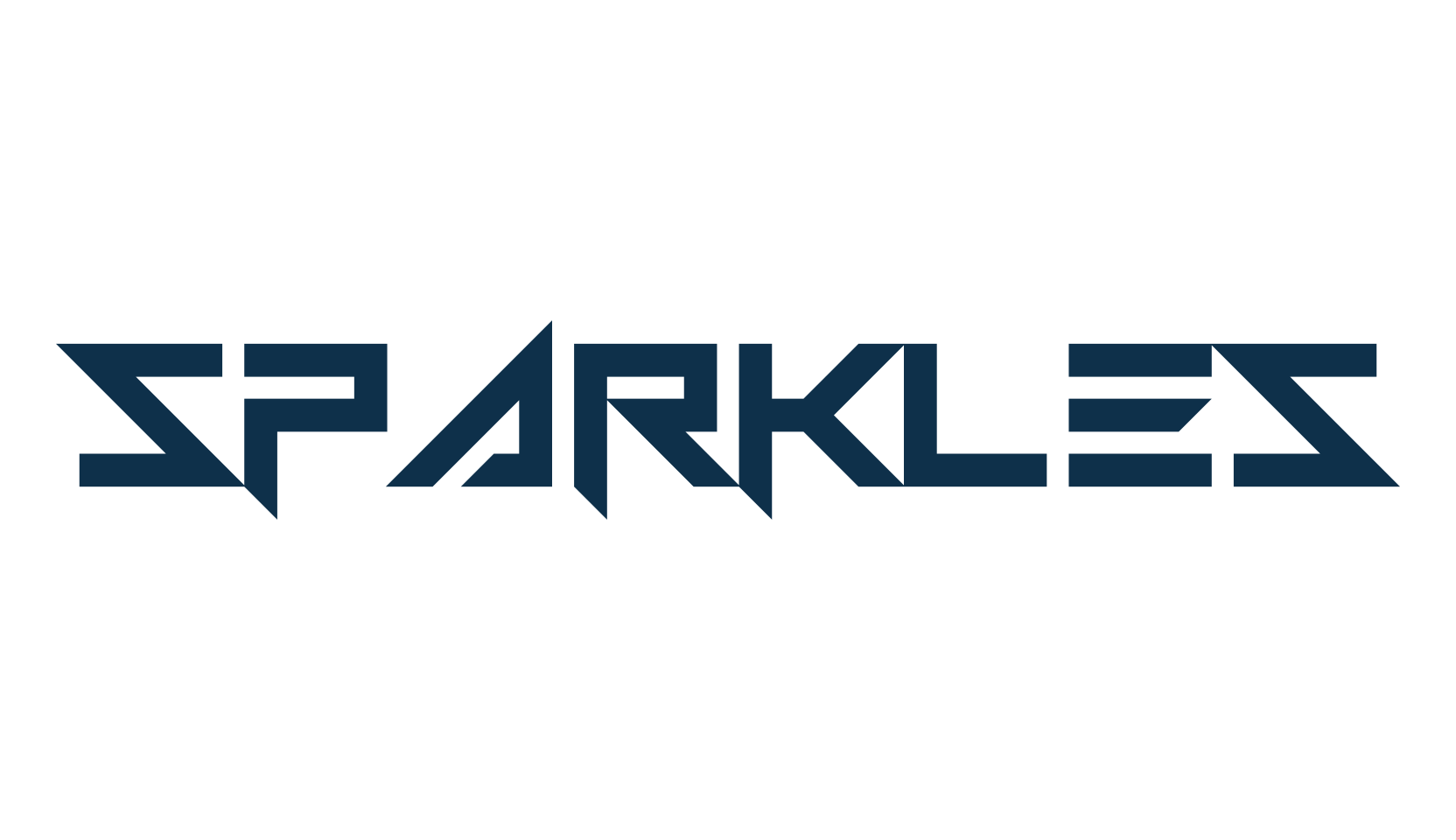 Sparkles, fancy various techno sci-fi font preview
