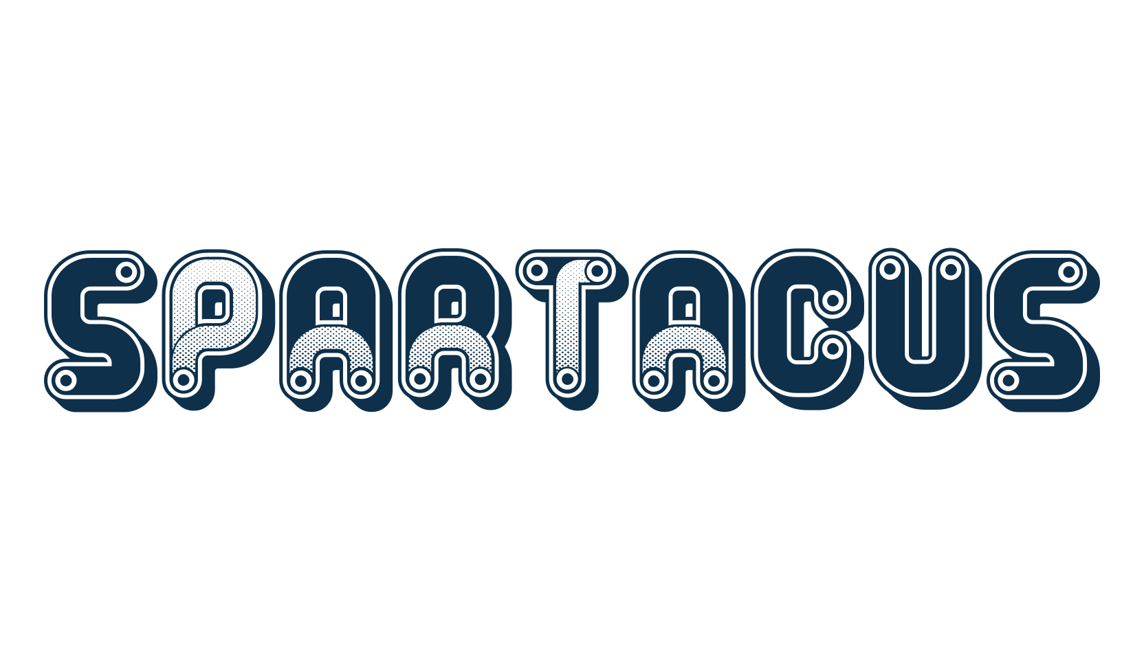 Spartacus, decorative font preview