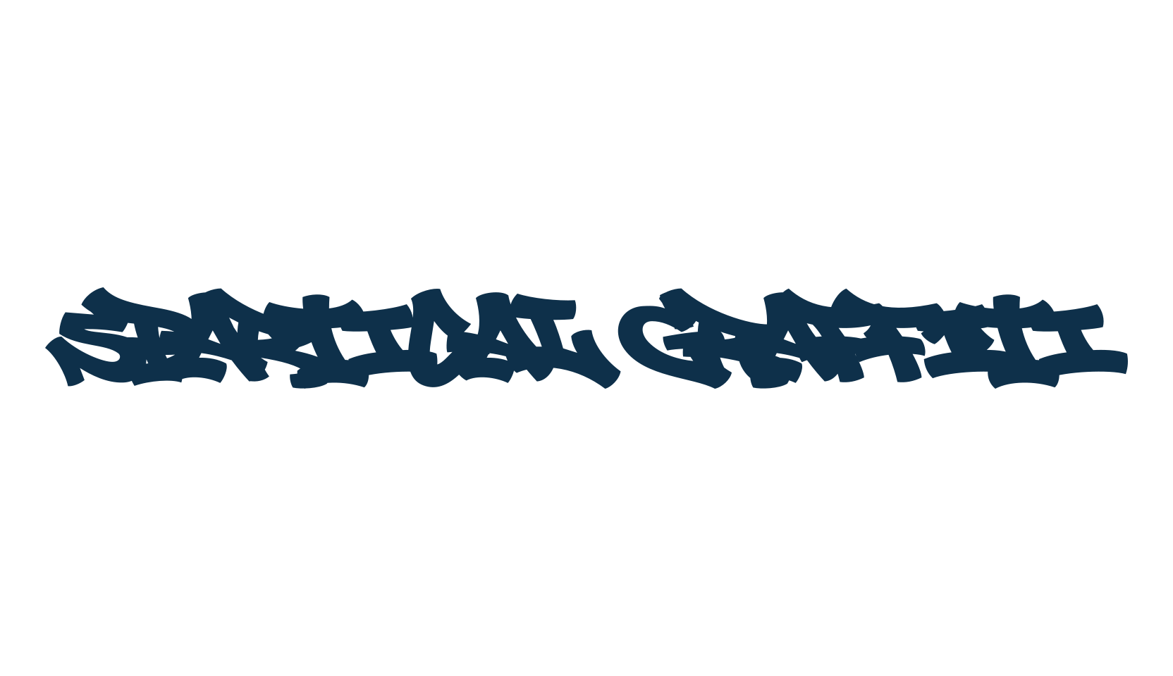 Spartical Graffiti, graffiti font preview