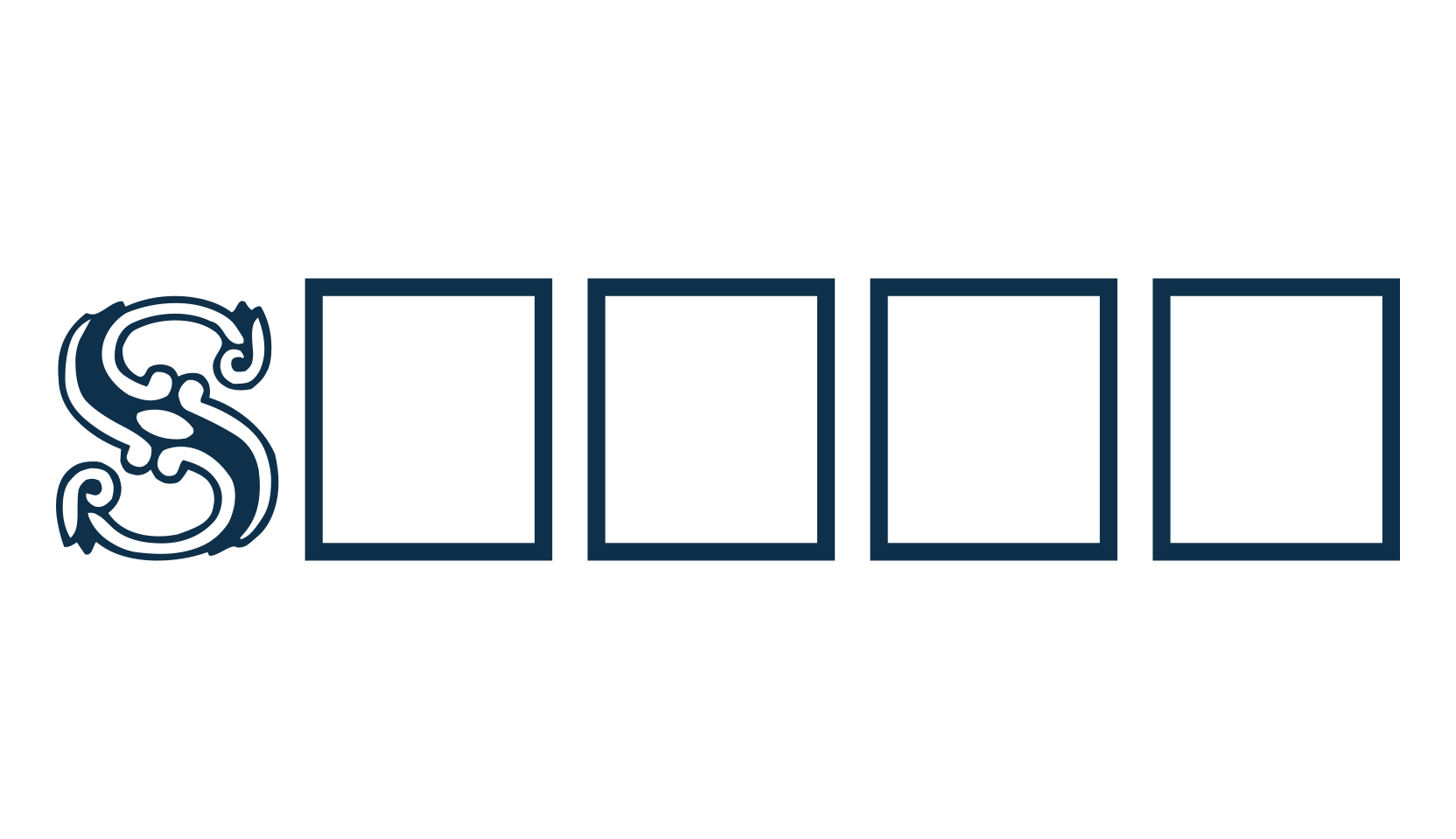 Spatz, retro font preview