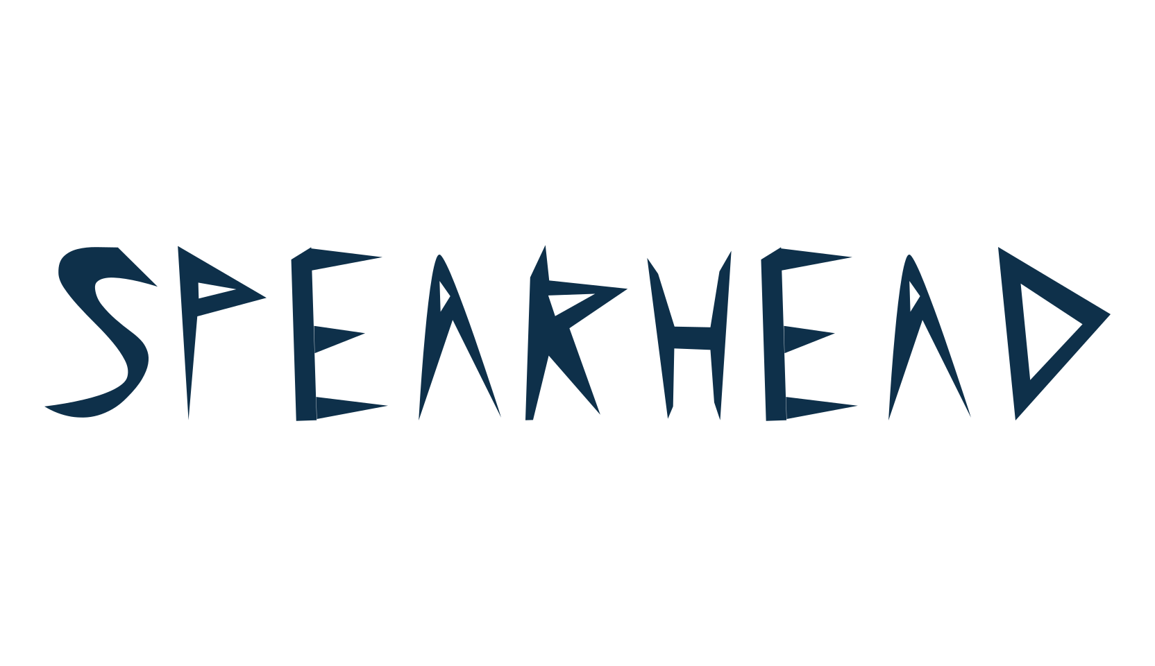 Spearhead, fancy various gothic font preview