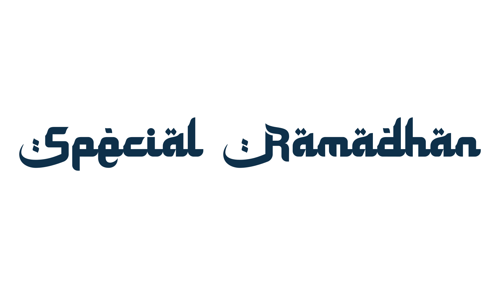 Special Ramadhan, foreign look arabic font preview