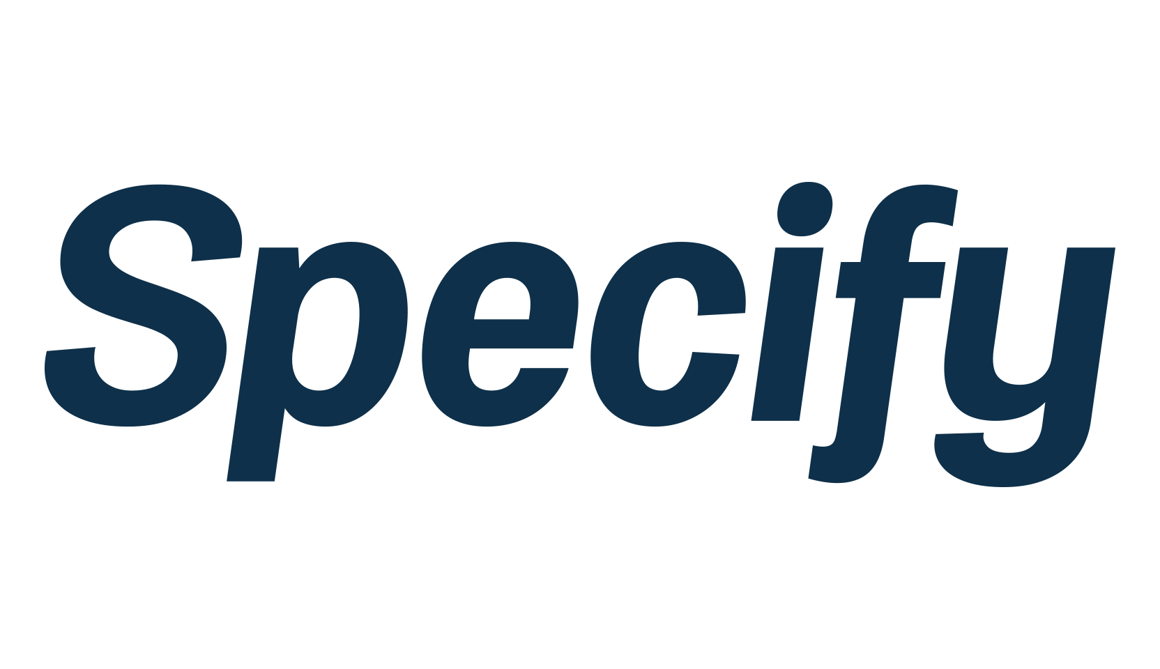 Specify, sans serif font preview