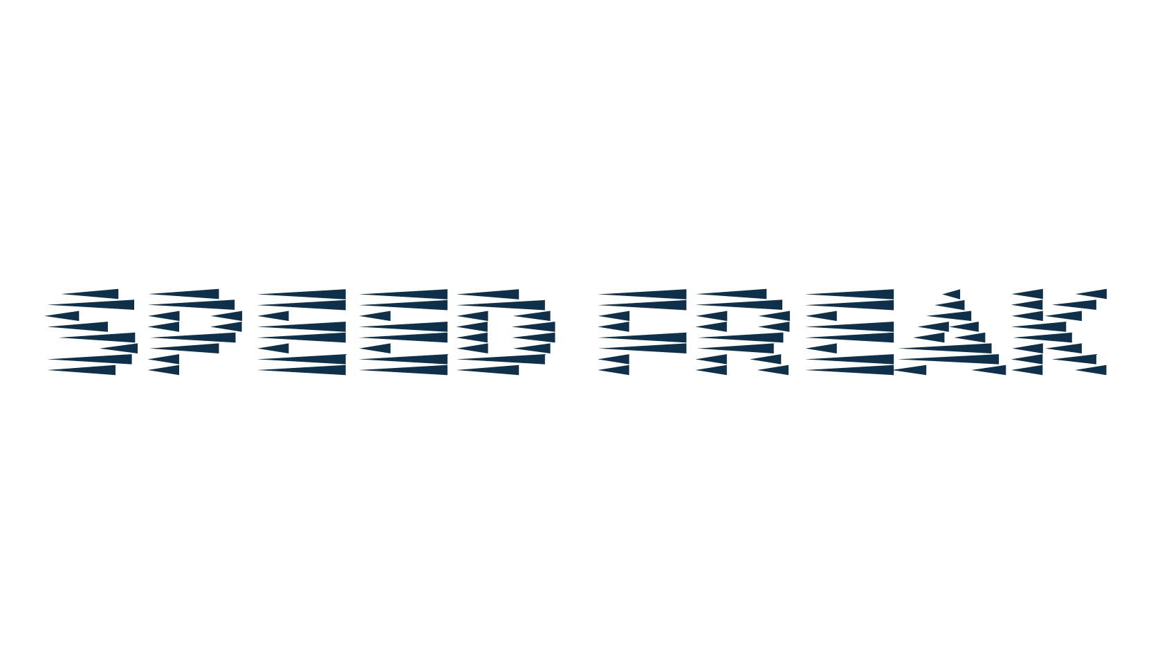 Speed Freak, fancy decorative font preview