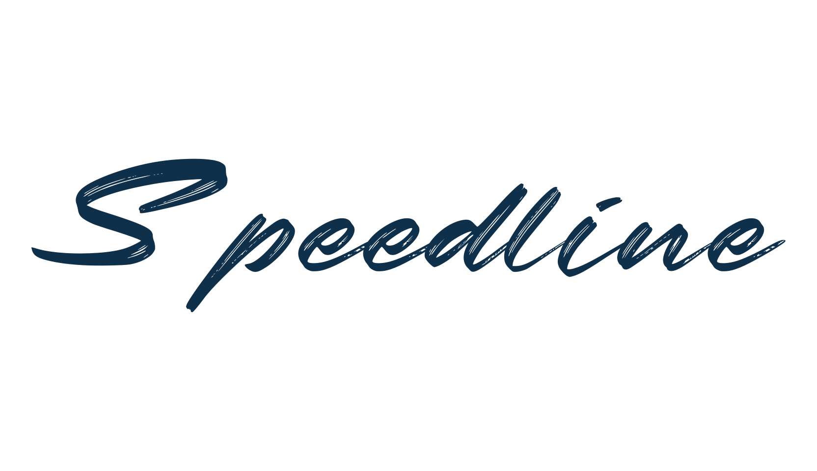 Speedline, script brush fancy decorative calligraphy font preview