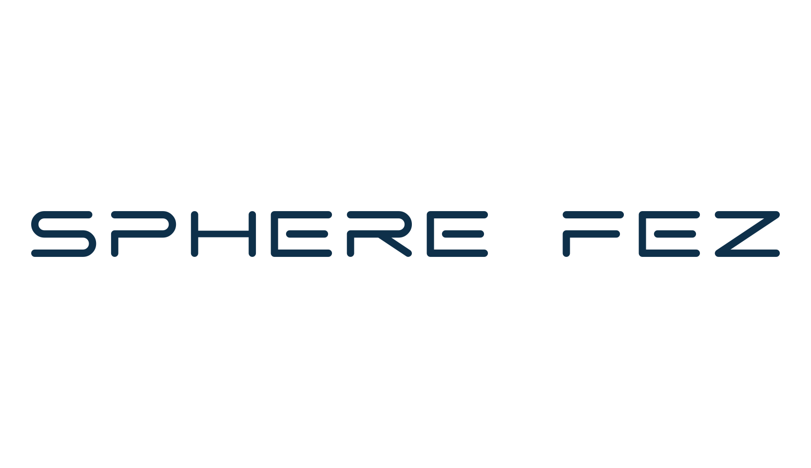 Sphere Fez, sci-fi font preview