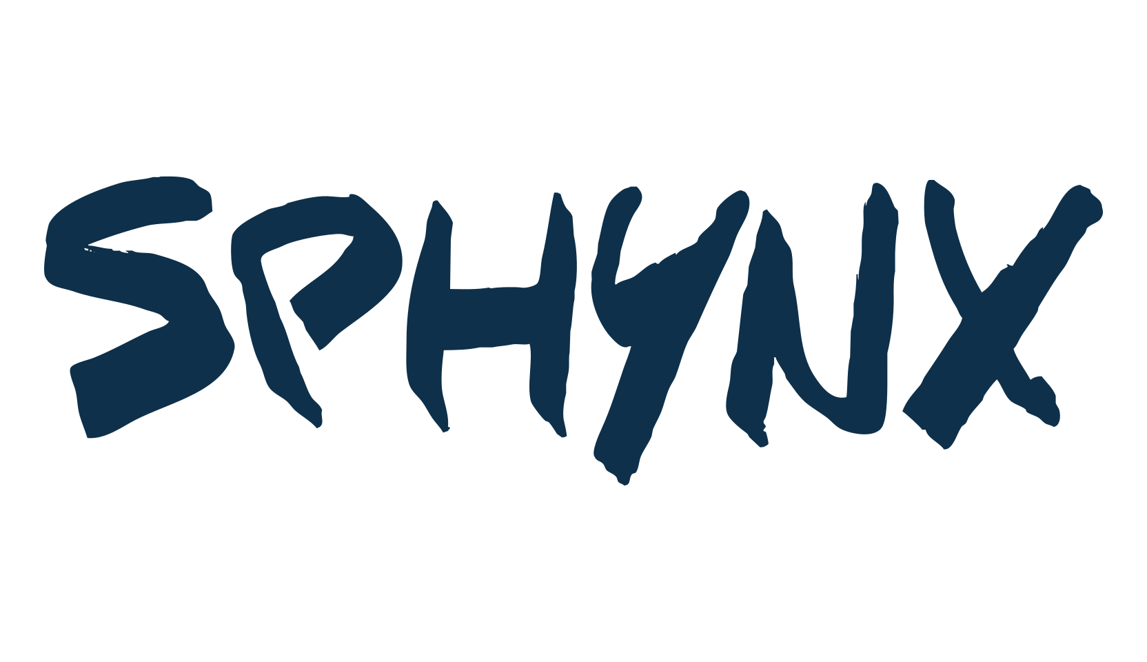 Sphynx, script brush fancy decorative calligraphy font preview