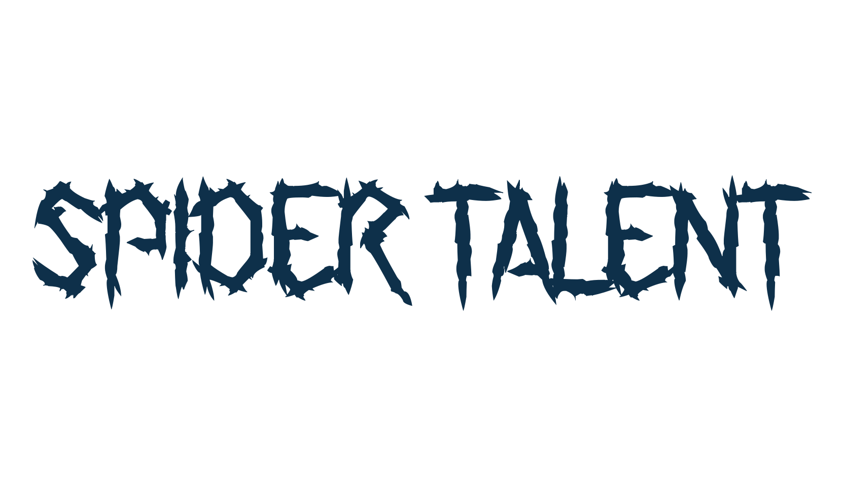Spider Talent, holiday halloween fancy decorative horror font preview