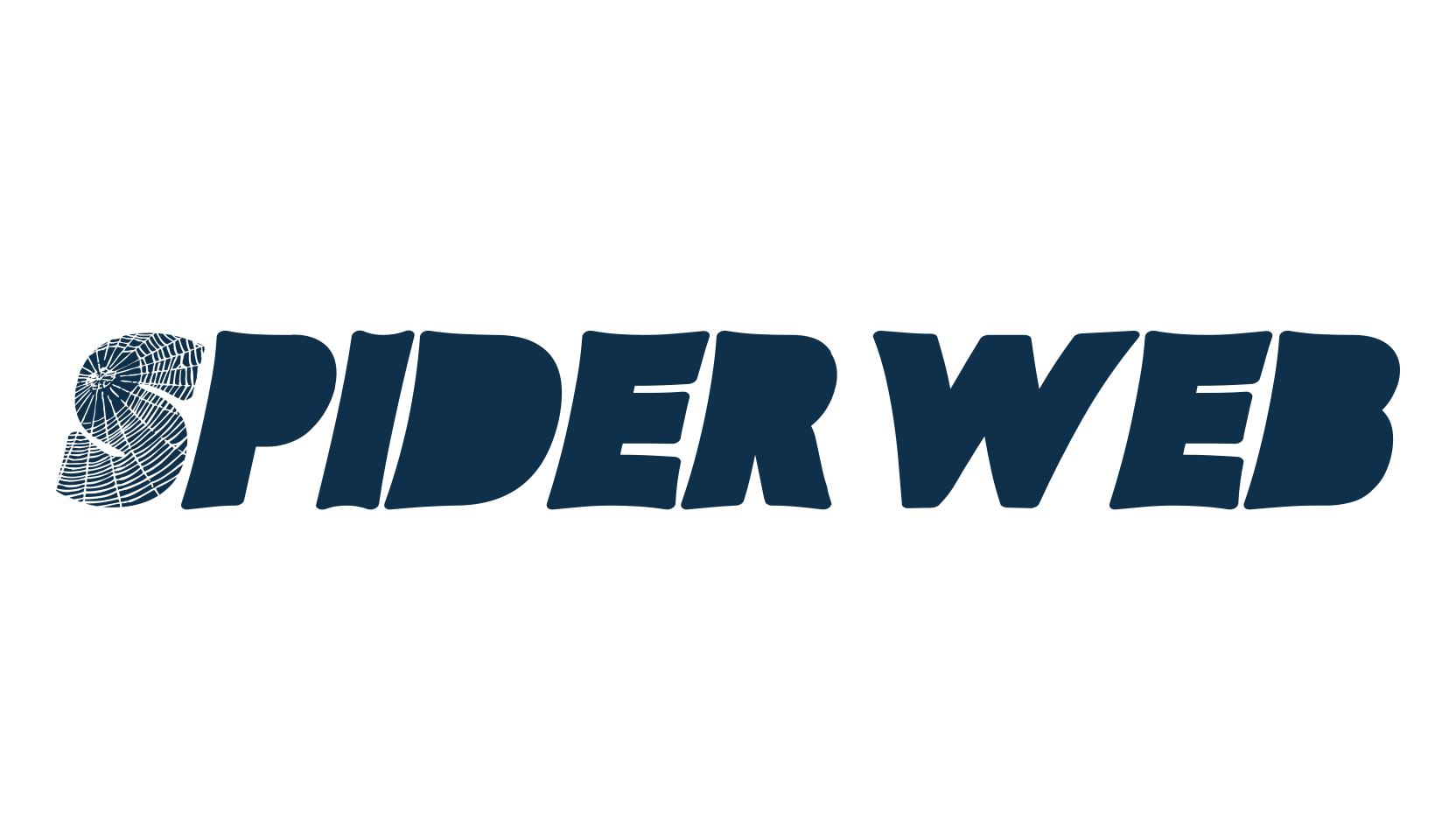 Spiderweb, fancy decorative font preview