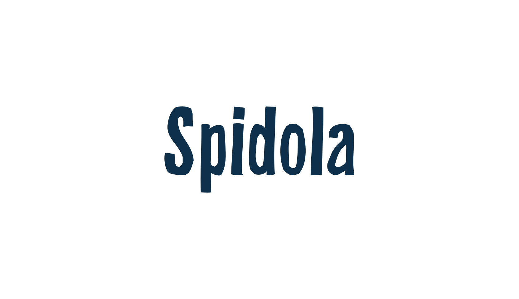 Spidola, fancy cartoon decorative font preview
