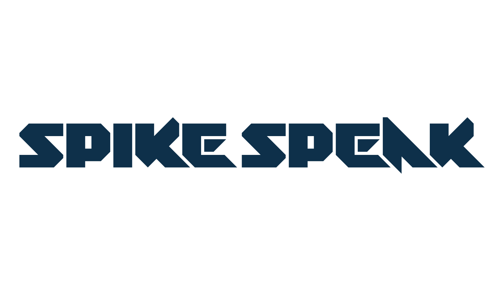 Spike Speak, fancy various techno sci-fi font preview