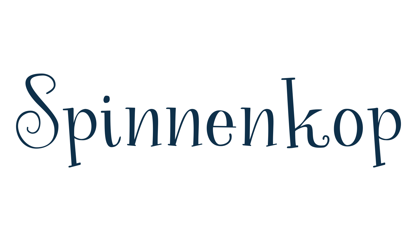 Spinnenkop, fancy curly decorative font preview