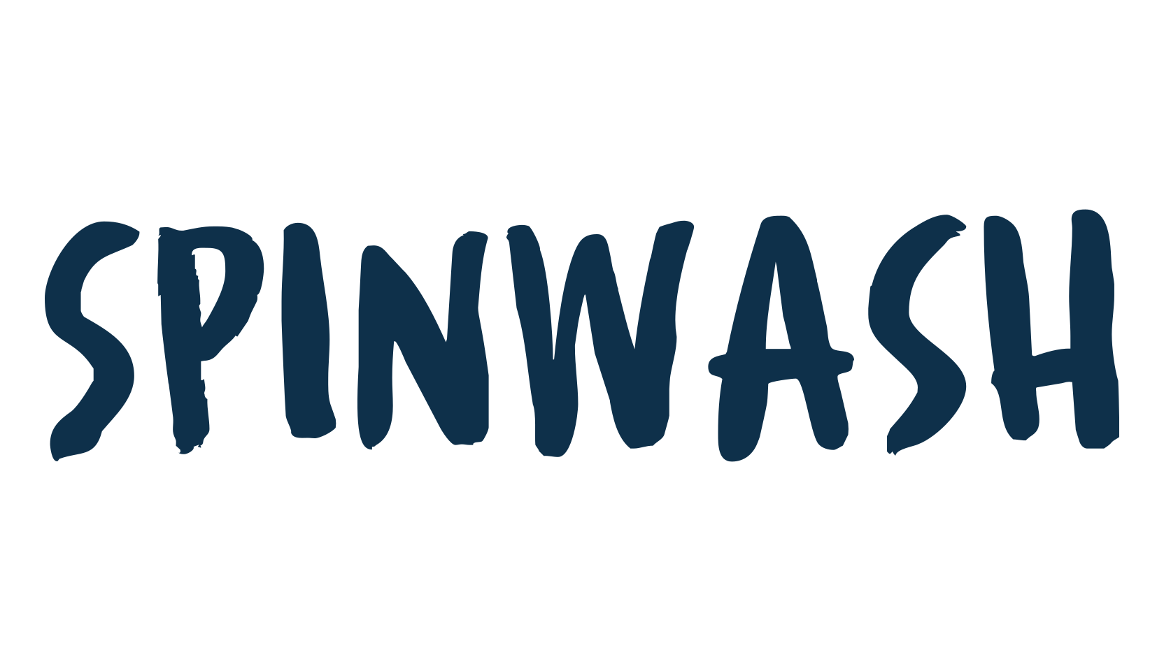 Spinwash, script brush fancy decorative calligraphy font preview