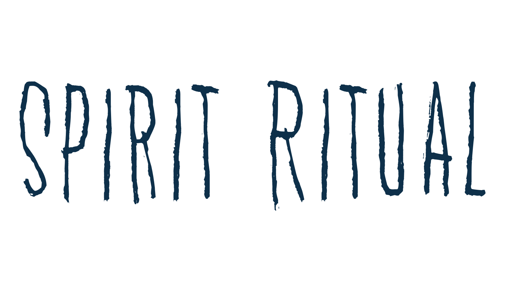Spirit Ritual, script handwritten fancy decorative calligraphy font preview